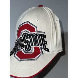 Vintage Ohio State Buckeyes Top Of The World Big Logo Embroidered Hat Brutus